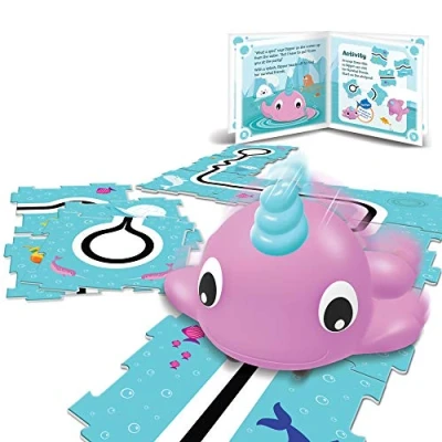 Afbeelding van Narval Dipper Go Pets van Learning Resources, STEM, programmeerspeelgoed, interactief dier, vanaf 4 jaar