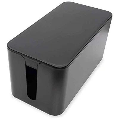 Afbeelding van Virone kabelbox kabelorganizer voor stekkerdozen Zwart 407/134/154 mm