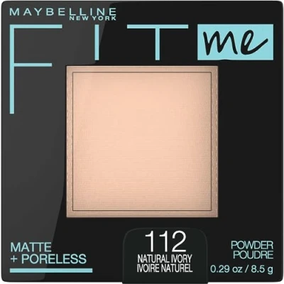 Afbeelding van MAYBELLINE Fit Me Matte &amp; Poreless Powder Natural Ivory 112