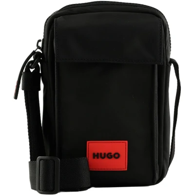 Afbeelding van HUGO Ethon Schoudertas, Heren, Maat: One Size, Black