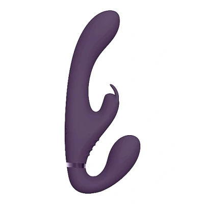 Afbeelding van Strapless strap on Vibrator Suki Paars