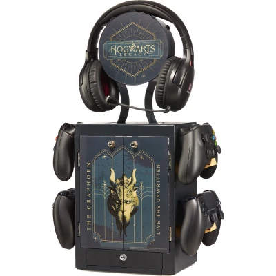 Afbeelding van Numskull Hogwarts Legacy Geïnspireerde Gaming Locker voor 4 Controllers 10 Playstation of Xbox Games 1 Headset