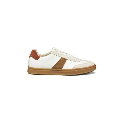 Afbeelding van Geox Baltmoore Sneakers laag, Heren, Maat: 42, White rust Schoenen