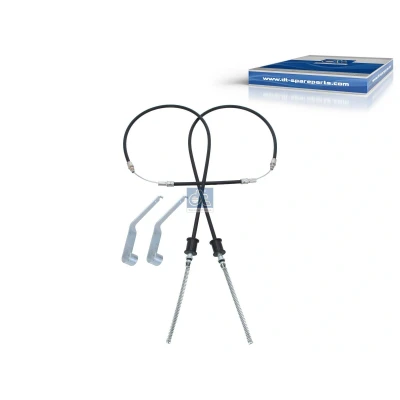 Afbeelding van DT Spare Parts 13.33029 Handremkabel Midden 2823 FORD: Transit Mk3 Platform / Chassis