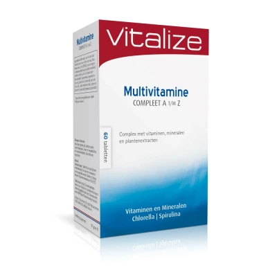 Afbeelding van Vitalize Multivitamine Compleet A Z Tabletten 60st