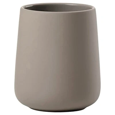 Afbeelding van Zone Denmark Nova One Tandenborstelbeker Dia 8 x 10 cm Taupe