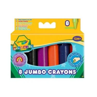 Image de Crayola Boîte de 8 maxi crayons en cire