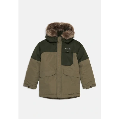 Afbeelding van Columbia Nordic Strider Jacket Unisex Winterjas voor kinderen, Maat: 140, Stone green/greenscape