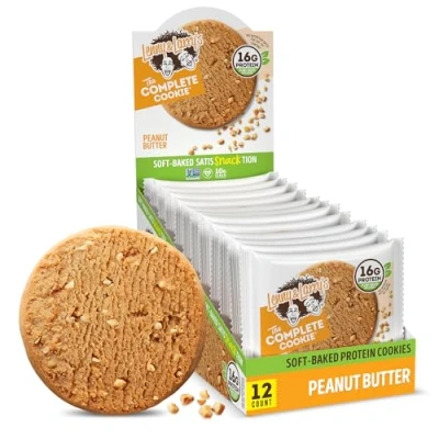 Afbeelding van Lenny &amp; Larry&#039;s The Complete Cookie 12cookies Peanut Butter