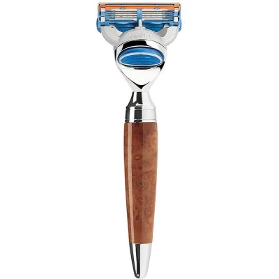 Afbeelding van Muhle Stylo scheermes Fusion Thujahout