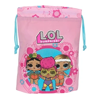Afbeelding van Snacktas LOL Surprise! Glow girl Roze