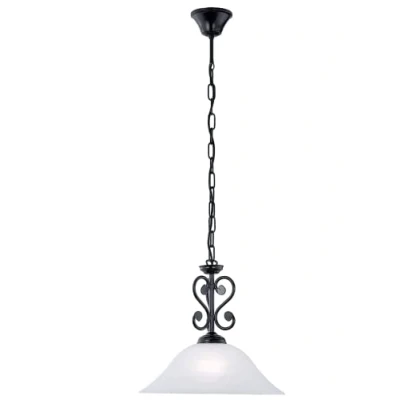 Afbeelding van EGLO Murcia Hanglamp 1 Lichts Ø380mm. Zwart Wit