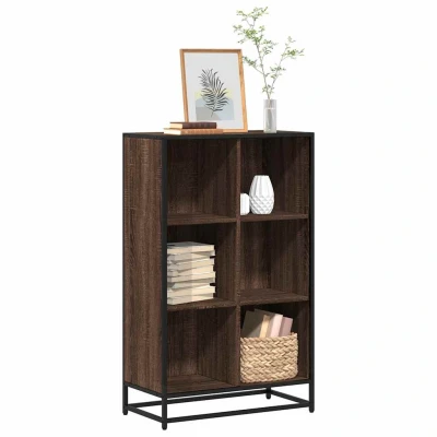 Afbeelding van vidaXL Boekenkast 65,5x33x107,5 cm bewerkt hout bruin eikenkleur