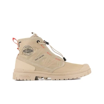 Afbeelding van Palladium Sneakers hoog, Maat: 41, Desert Textiel