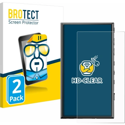 Afbeelding van BROTECT Screenprotector voor Sony Walkman NW A306 Folie Beschermfolie transparant (2 Stuks)