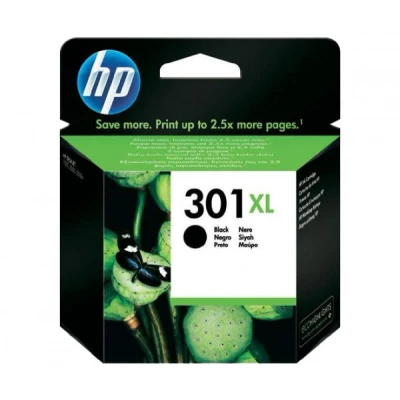 Afbeelding van HP Inktcartridge CH563EE 301XL zwart HC