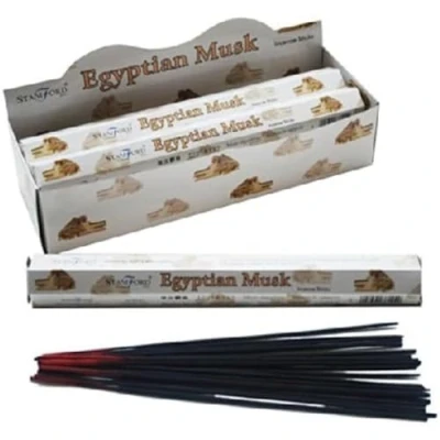 Afbeelding van Stamford Premium Hex wierookstokjes Egyptische muskus