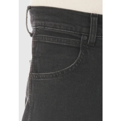 Afbeelding van Wrangler Heren Jeans Broeken Jacksville bootcut Fit Zwart Volwassenen Denim Jeansbroek