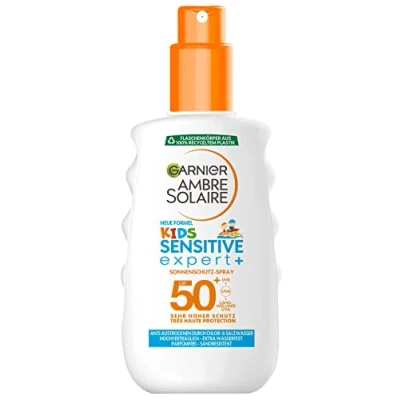 Afbeelding van Garnier Ambre Solaire ZonnebrandSpray Kids, sensitive expert+, SPF 50+, 200 ml