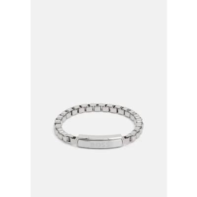 Afbeelding van BOSS Devon Armband silvercoloured, Heren, Maat: One Size, Silver coloured
