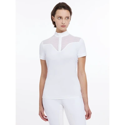 Afbeelding van LeMieux Wedstrijdshirt Emily Wit 40 Agradi.be