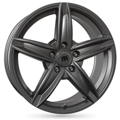 Image de Jante alu racer border 6.5x15 5x114.3 et35 gris
