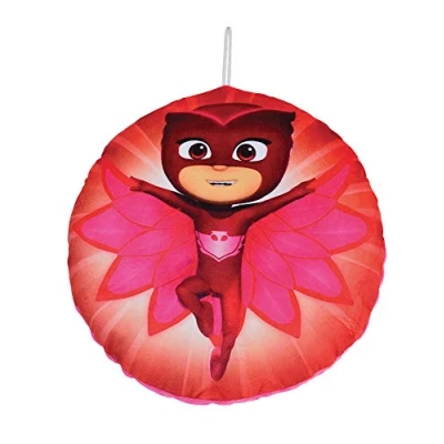 Afbeelding van Disney Kussen Met Opbergvak Pj Masks Owlette 36 Cm Roze