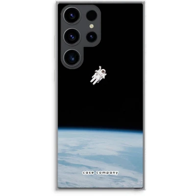 Afbeelding van Case Company® hoesje geschikt voor Samsung Galaxy S23 Ultra Alone in Space Soft Cover Telefoonhoesje Bescherming aan alle Kanten en Schermrand