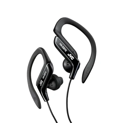 Afbeelding van JVC, HA EB75 BN U Koptelefoon met oorclip, verstelbaar, voor een perfecte pasvorm, zwart