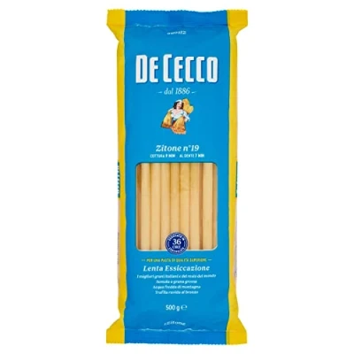 Afbeelding van De Cecco Zitone Italiaanse pasta nr. 19, 500 g, 10 stuks