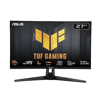 Afbeelding van Asus VG279QM1A TUF Gaming monitor Energielabel E (A G) 68.6 cm (27 inch) 1920 x 1080 Pixel 16:9 1 ms DisplayPort, HDMI, Hoofdtelefoon (3.5 mm
