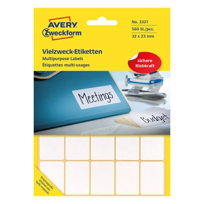 Image de Avery Zweckform étiquettes multi emploi 560 étiquette(s)