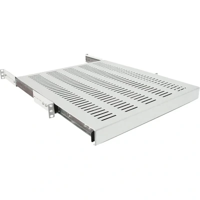 Afbeelding van LogiLink SF1S65G 19 inch Apparaatbodem voor patchkast 1 HE Uittrekbaar Geschikt kastdiepte: 800 mm Grijs