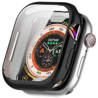 Afbeelding van Apple Watch TPU case Zwart Geschikt voor 42mm Series 10