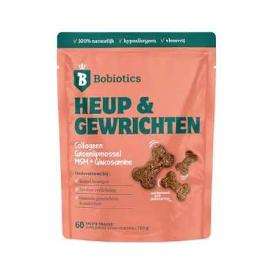 Afbeelding van Heup &amp; Gewrichten Supplementen voor Honden 60 Snacks Hoog Gehalte Glucosamine, MSM Collageen Ondersteunt Soepele Mobiliteit