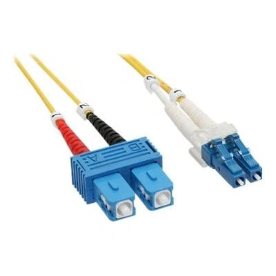 Afbeelding van InLine Glasvezel duplex kabel (LSOH, CAT7, 3 m), Netwerkkabel