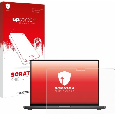 Afbeelding van upscreen Screenprotector voor Apple MacBook Pro 14&quot; 2023 M3 Folie Beschermfolie transparant