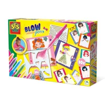 Afbeelding van Ses Creative Blow Airbrush Pens Fashion