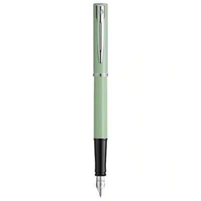 Image de WATERMAN Allure pastel Stylo plume Vert fine encre bleue Coffret cadeau