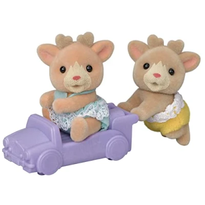 Afbeelding van Sylvanian Families 5693 tweeling rendier fluweelzachte speelfiguren