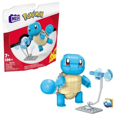Image de Figurine Mega Pokémon Carapuce articulée à construire