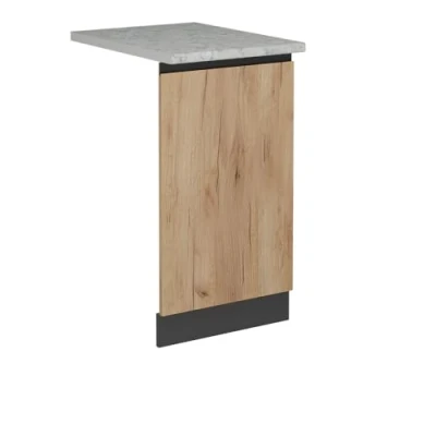 Afbeelding van Vicco R LineVoorpaneel vaatwasser 45 cm , WB Marmer Krachtige eik goud