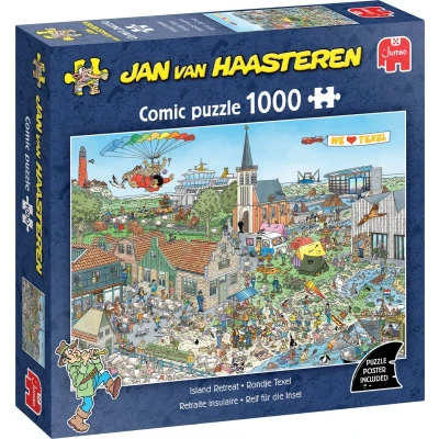 Afbeelding van Jan van Haasteren Rondje Texel (1000 stukjes)