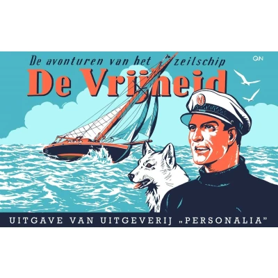 Afbeelding van De avonturen van Kapitein Rob 1 het zeilschip Vrijheid