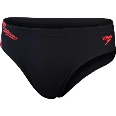 Afbeelding van Speedo Eco+ 7cm Tech Panel Zwemslip 003005 17518 Kleur Zwart multicolour Maat 5