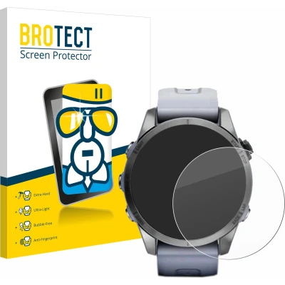Afbeelding van BROTECT Screenprotector voor Garmin Fenix 7S (42 mm) Folie Beschermfolie Beschermglas transparant