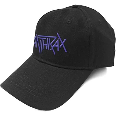 Afbeelding van Anthrax Logo Baseball pet Zwart