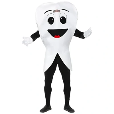 Afbeelding van W WIDMANN MILANO Party Fashion Tandkostuum, overall, volledig lichaamskostuum, carnavalskostuum, themafeest