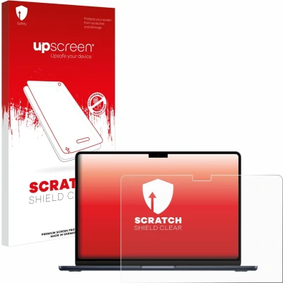 Afbeelding van upscreen Screenprotector voor Apple MacBook Air 13&quot; M3 2024 Folie Beschermfolie transparant