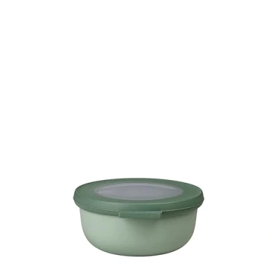 Image de Mepal Bol Multifonction Cirqula Rond Boîte Conservation Alimentaire avec Couvercle Convient comme de Hermétique pour le Réfrigérateur, Micro ondes &amp; Congélateur 350 ml Nordic sage